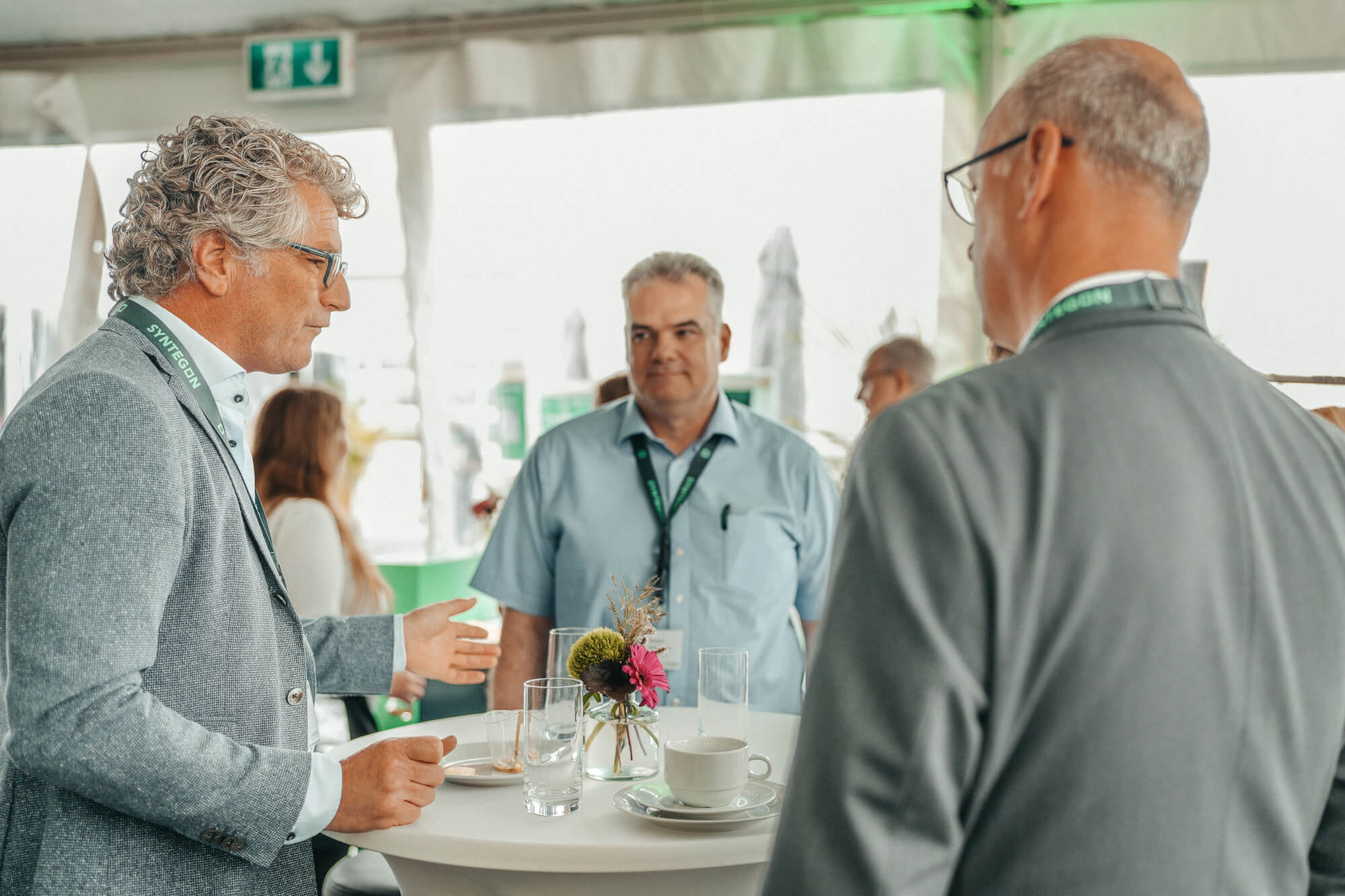 Experten aus der Süßwaren- und Pharmaindustrie hatten reichlich Gelegenheit zum Austausch.