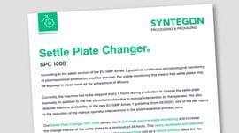 Viable monitoring: Automated change of settle plates
